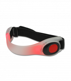 LED reflector armband - Rood